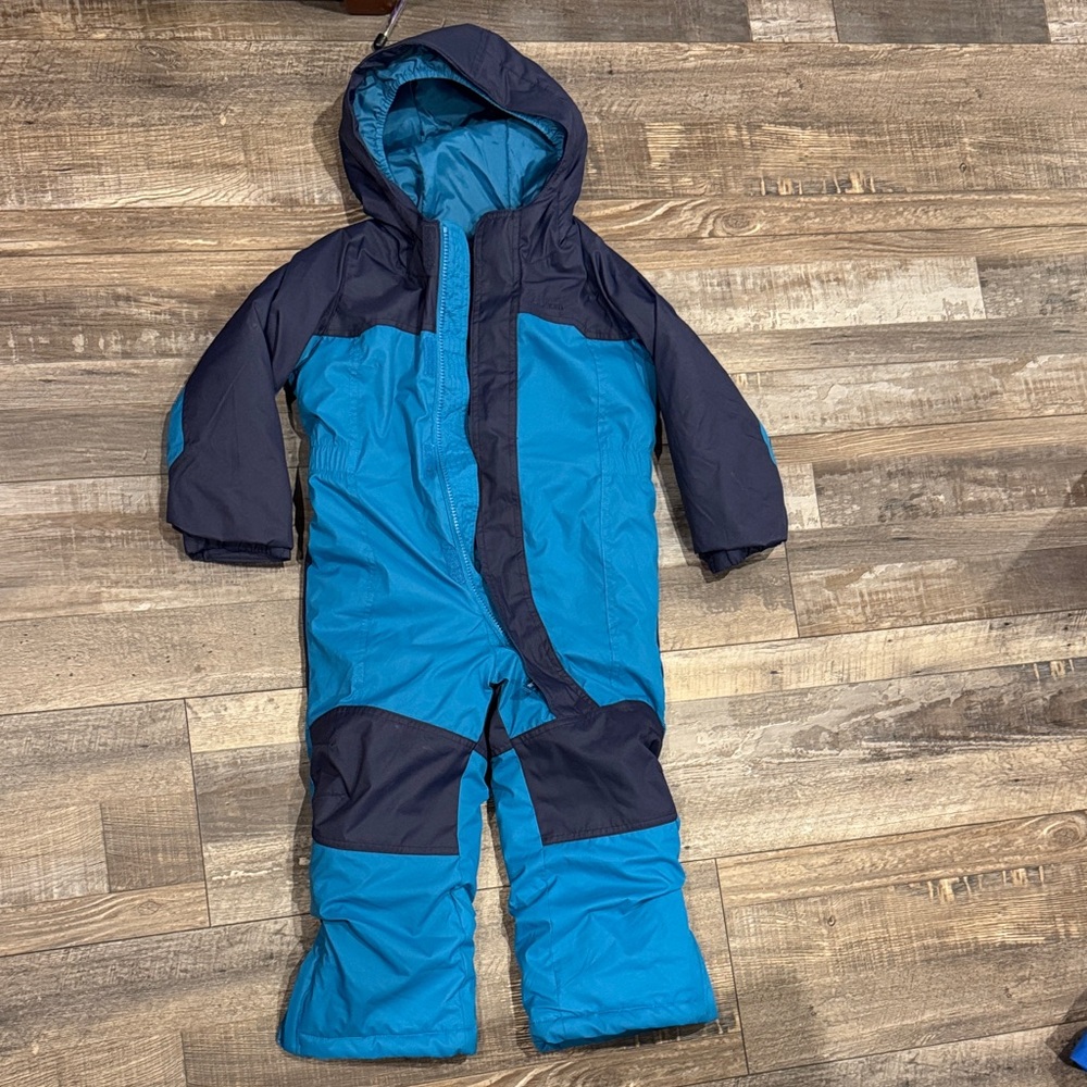 L.L. Bean Kids Blue and Navy Jacket